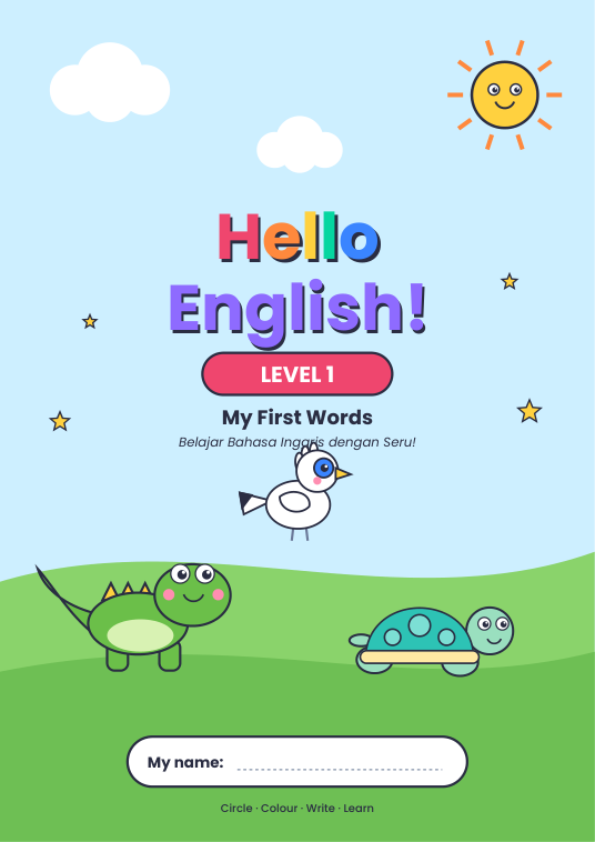 Hello English Level 1: My First Words
